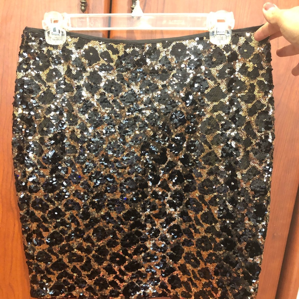 Sequin skirt